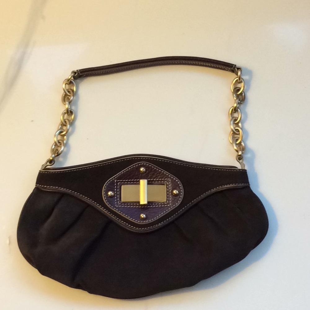 Maxx New York suede purse in perfect condition